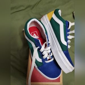 Vans size 12c. Multicolor sneakers